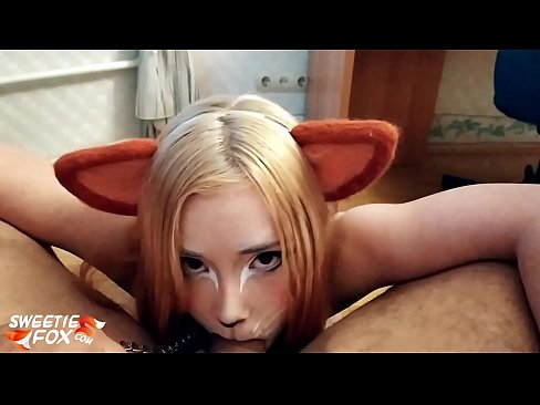 ❤️ Kitsune yutmoq Dik va uning og'ziga cum ❌ Anal pornoda bizda ❤