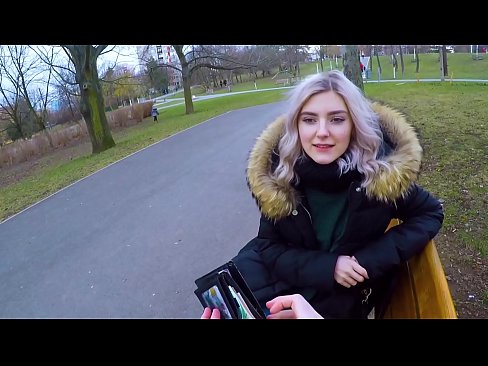 ❤️ Pul uchun notanish odamning issiq sutini yutadi - parkda Eva Elfi tomonidan blowjob ❌ Anal pornoda bizda ❤